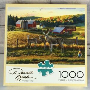 Buffalo Games "Harvest Time" by Darrell Bush 1000 Piece Jigsaw Puzzle